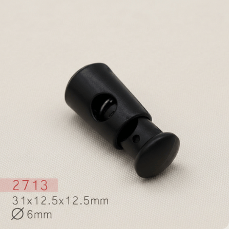 2713 kodlu siyah silindirik Baycar stoper